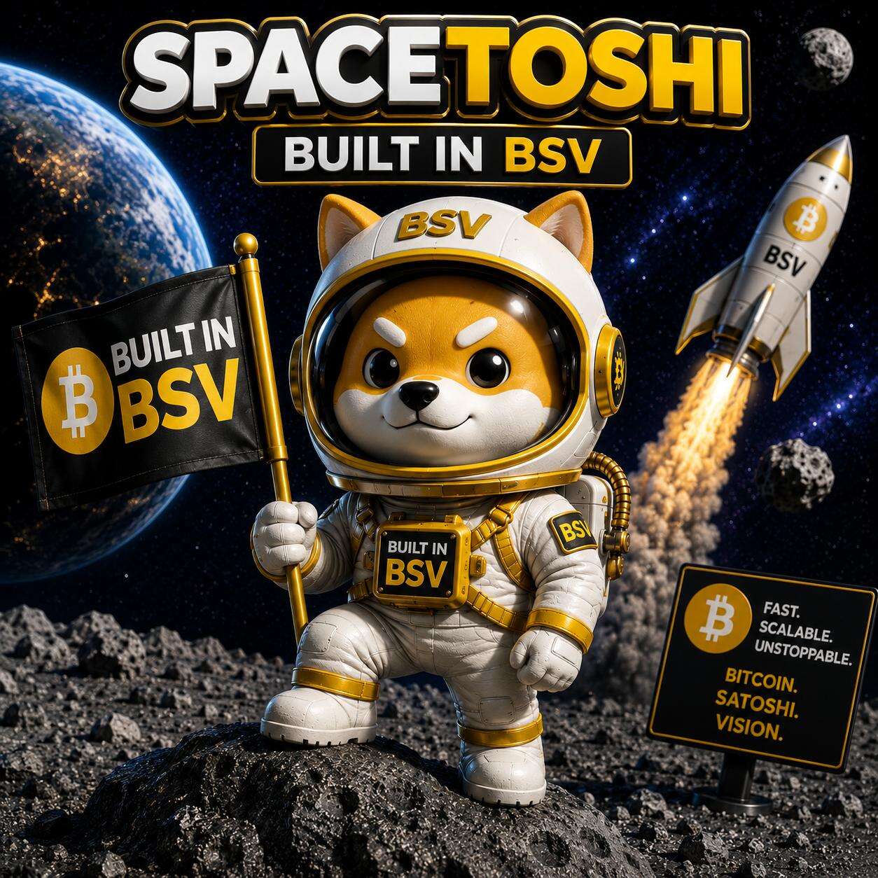 SpaceToshi 1