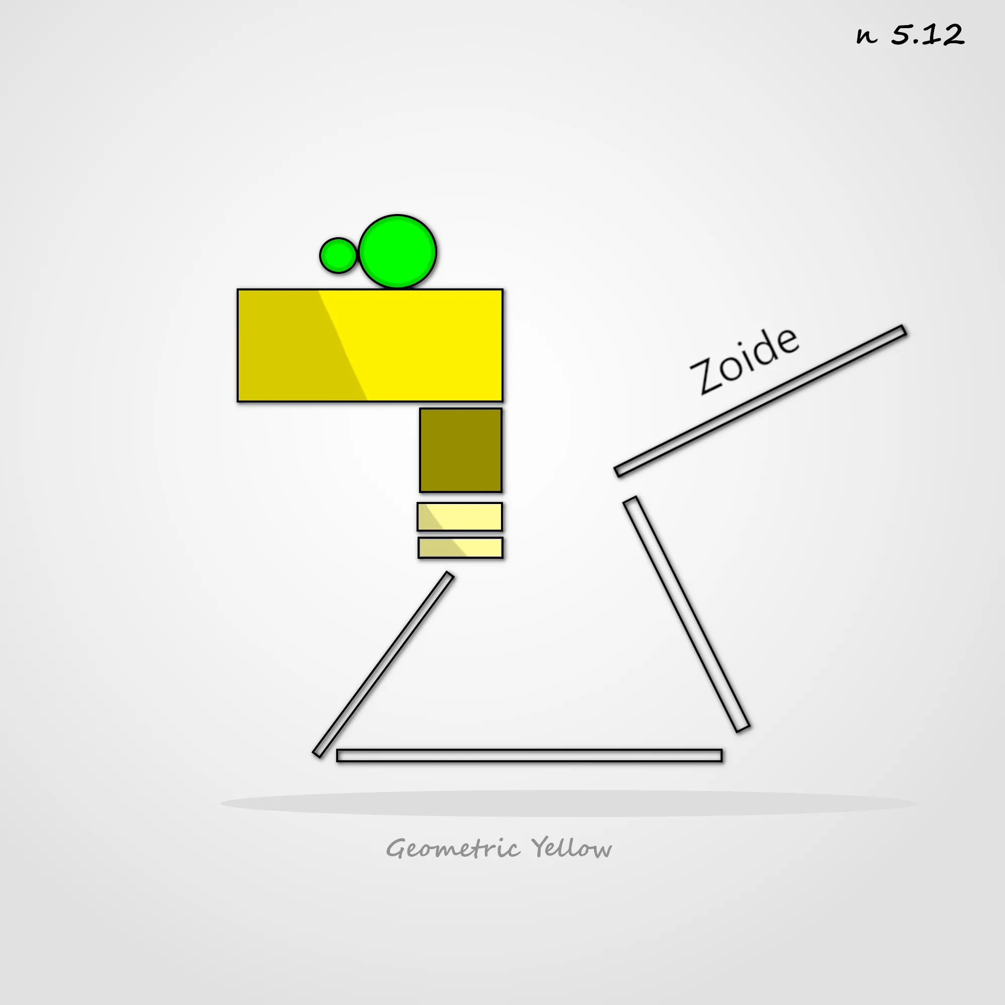 Zoide Geometric Yellow
